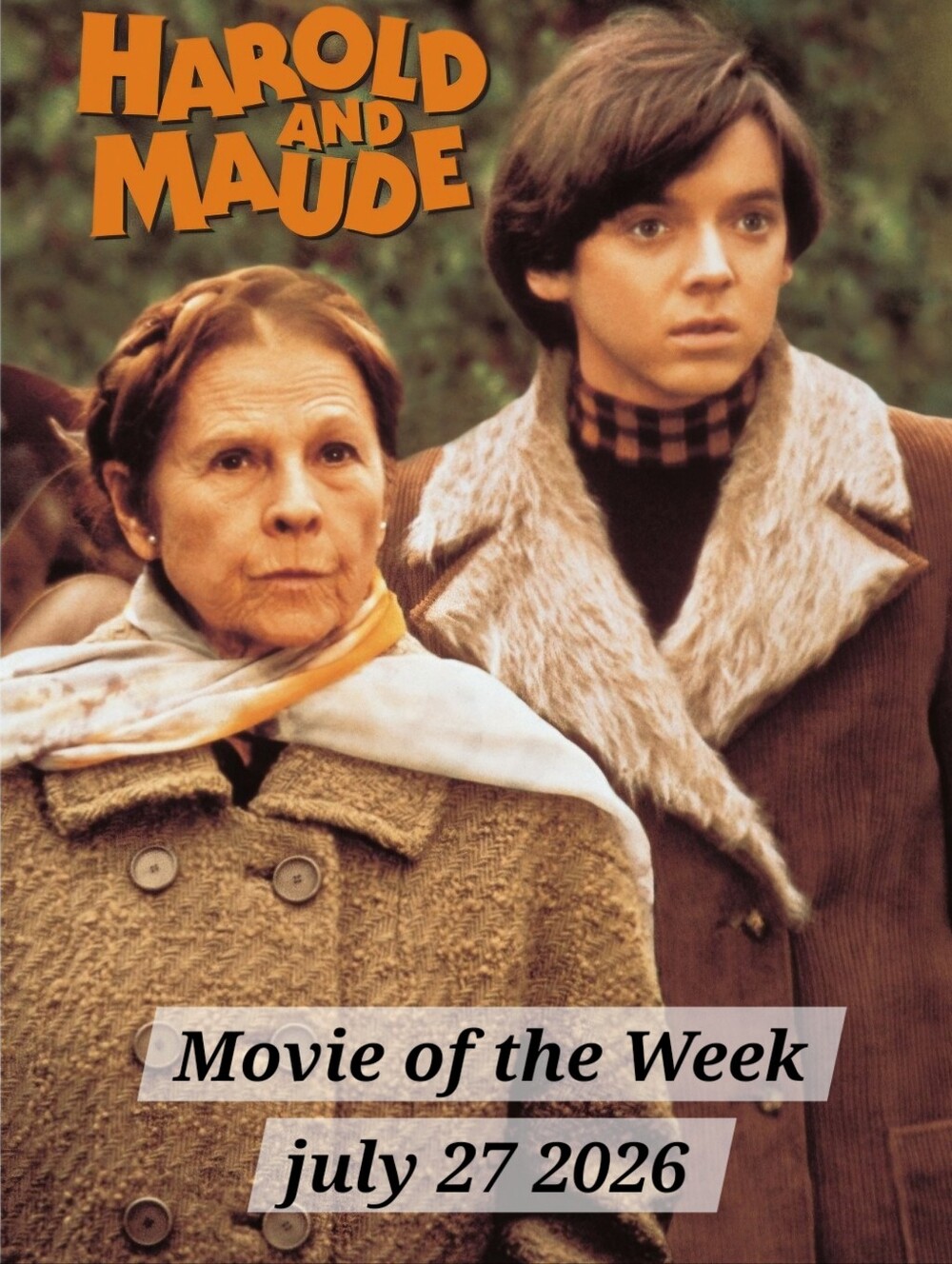 Movie Of The Week Harold and Maude